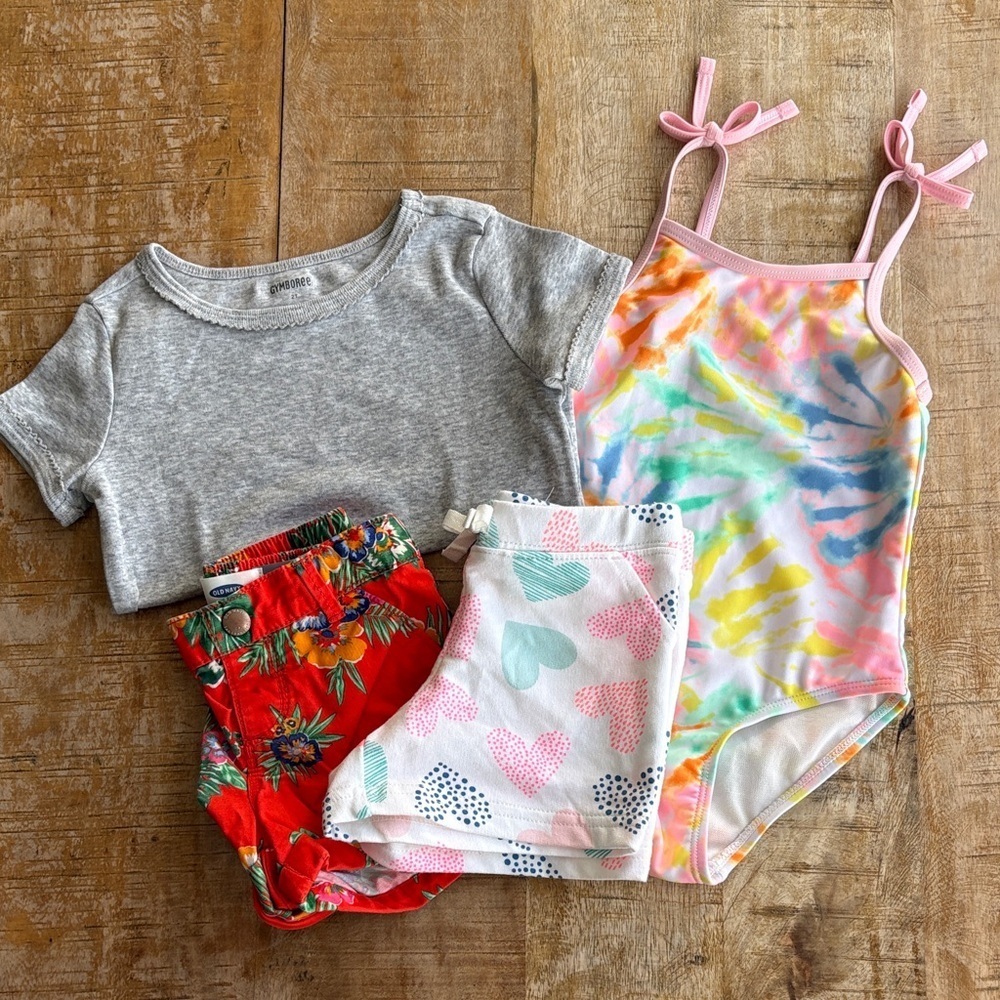Girls Mixed Brands Summer Bundle 2t